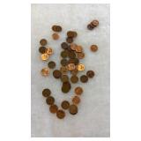 50 WHEAT PENNIES
