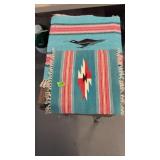 2 HAND WOVEN AUTHENTIC ORTEGAS CHIMAYO RUGS