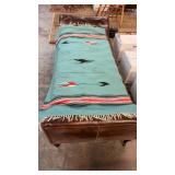 VINTAGE CHIMAYO WEAVING THUNDERBIRD BLANKET