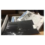 GROUP OF CURRANCY STORAGE SHEETS, WOOD PUZZLE TRAY