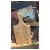 BX W/ PICTURES, FRAMES & DECOR ITEMS