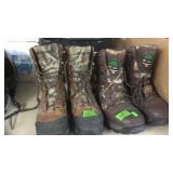 2PR OF LACROSSE INSULATED HUNTING BOOTS AMND
