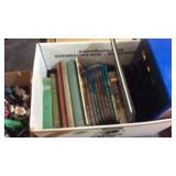 BX OF GUN BOOKS & MISC