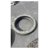 TWO 80/100-21 BRIDGESTONE KNOBBY TIRES