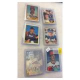 6 NOLAN RYAN CARDS