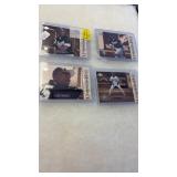 4 MICHAEL JORDAN BASEBALL CARDS