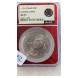 1776-2026-D ENDURING LIBERTY MS65 HALF DOLLAR