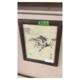RUNNING HORSES BY T.K. CHAN
