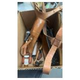 BX W/ LEATHER HOLSTER, CARTRIDGE BELT