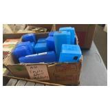 BX OF BLUE SHELL BOXES