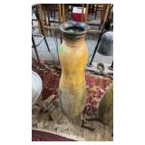 TALL DECORATIVE VASE, 33.5' TALL
