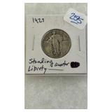 1927 STANDING LIBERTY QUARTER
