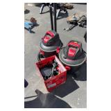 2 SMALL SHOP VACS