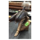 CARVED DOLPHINE SCULPTURE