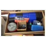 BX W/ BULLETS, CARTRIDGES, M1 CLIPS & MISC