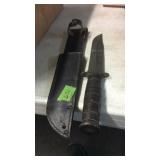 CAMILUS KNIFE & SHEATH STAMPED US