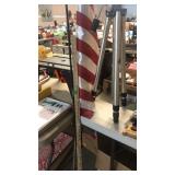 YARD STICK, AMERICAN FLAG & BLOW GUN