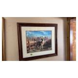 FRAMED DEER PRINT
