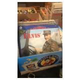 GROUP OF ELVIS PRESELY LP RECORDS-ELIVS IN