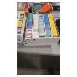 2 BOXES OF ASSORTED BASEBALL, FOOTBALL AND BASKET