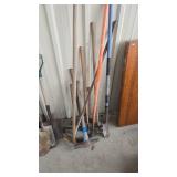 LARGE GROUP OF PICK AXES