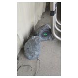 2 ROCK STYLE OUTDOOR SPEAKERS