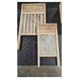 2 - METAL WASH BOARDS