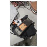 ASSORTED HARLEY DAVIDSON FLAG, GLOVES AND ACCESSO