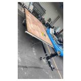 SINGLE AXLE 10' FLAT DECK TRAILER