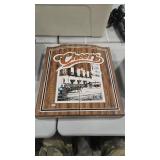 APEX CABINET CORK DART BOARD