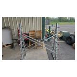 WEST METAL LUMBER RACK