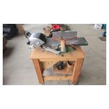 INCA JOINTER AND PLANER ON ROLLING STAND