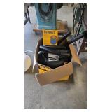 DEWALT 9 GALLON SHOP VAC W/ ATTACHMENTS AND FILTER