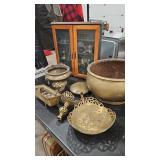 BRASS ASSORTMENT & SHADOW BOX