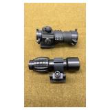 NOSTAR ACOG SIGHT W/ ADE OPTICS 1.5-5X MAGNIFIER