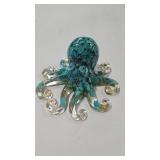 TURQUOISE OCTOPUS  ART