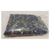 7.85 OZ LAPIS LAZULI TUMBLED STONE CHIPS