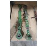 2 JOHN DEERE TRACOT TOP LINK ASSEMBLIES