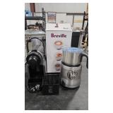 BREVILLE NESPRESSO 1114 PIXIE COFFE MAKER &