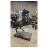 BRASS HORSE SCULPTURE