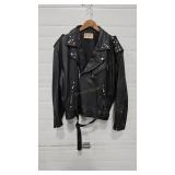 M JULIAN EMBELLISHED  MOTORCYCLE JACKET