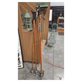 EIGER & VTG BAMBOO SKI POLES