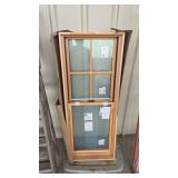 NEW SLIDING WOOD AND GLASS WINDOW 60' X 23'