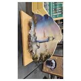 PAINTED BRACKET MUSHROOM- HALVERSON