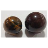 6.91 OZ TIGER EYE SPHERES