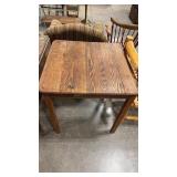RUSTIC OAK KITCHEN TABLE
