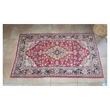 WOOL BLEND ACCENT RUG