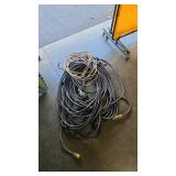 ASSORTED 110V/ 220V ELECTRICAL CABLES