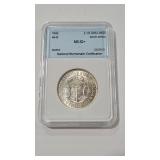 1942 2 1/2 SHILLINGS NNC SLABBED MS 62+