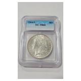 1904 O PEACE DOLLAR ICG SLABBED MS 65